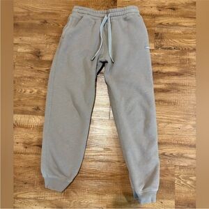 Figs Drawstring Sweatpants and Sweatshirt in the Color Sand